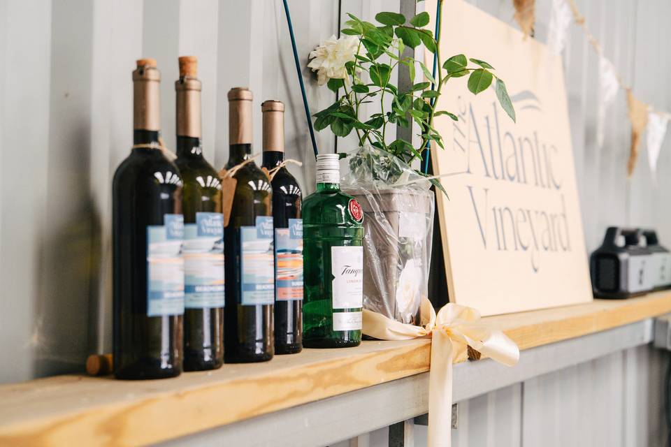 Wine bottles