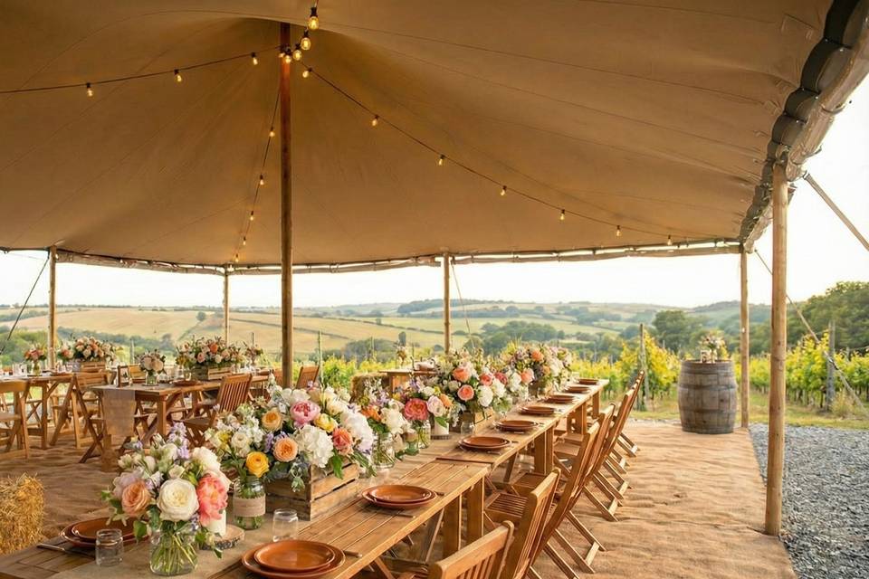Wedding marquee