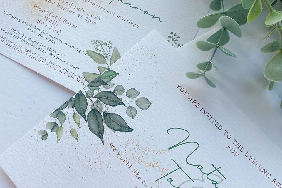 Elegant invitations