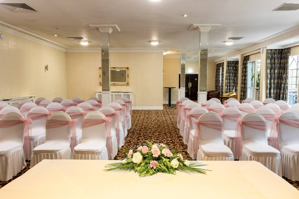 Blenheim Suite ceremony
