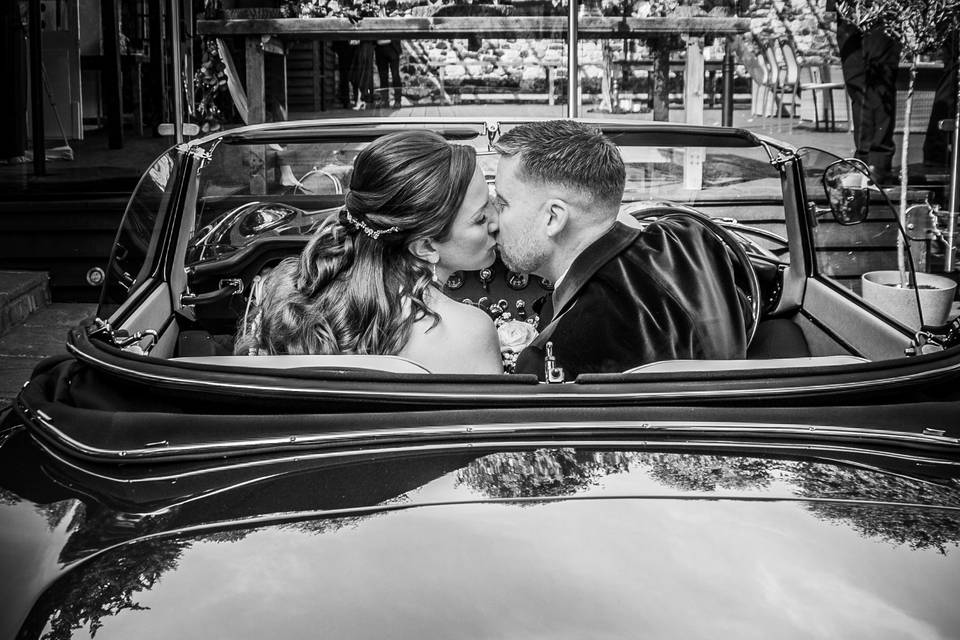 Vintage Wedding Car