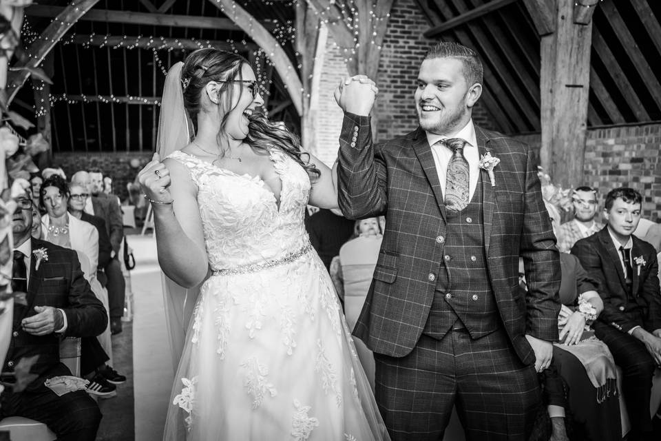 Barn Wedding Ceremony