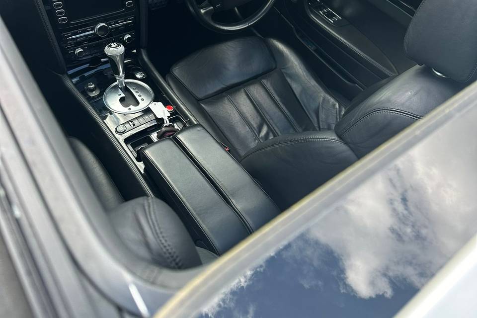 Open top car roof