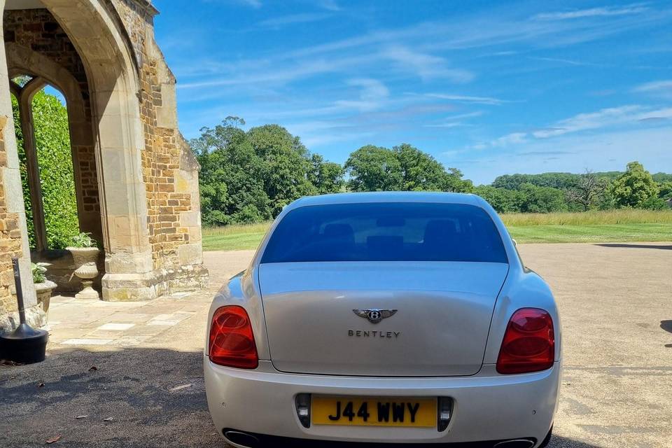 Beautiful wedding car