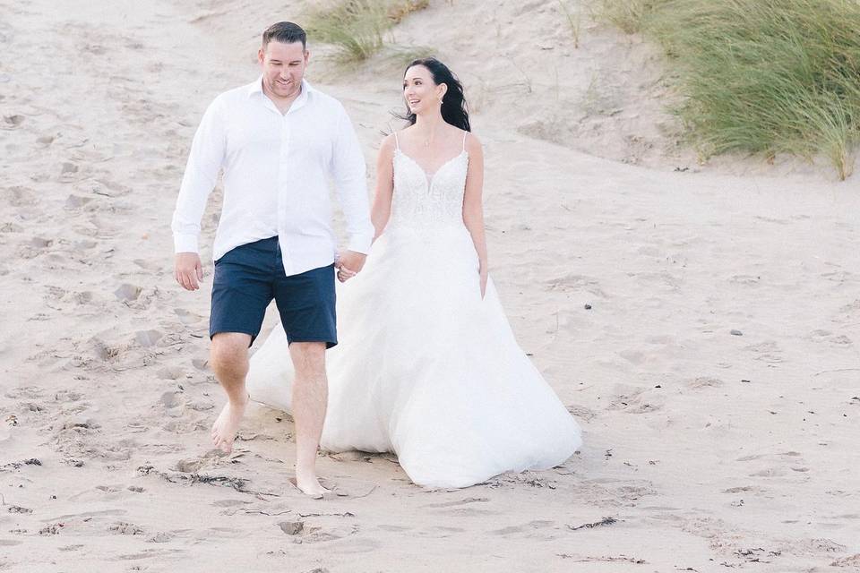 Celeste & Kyle, Beach Wedding