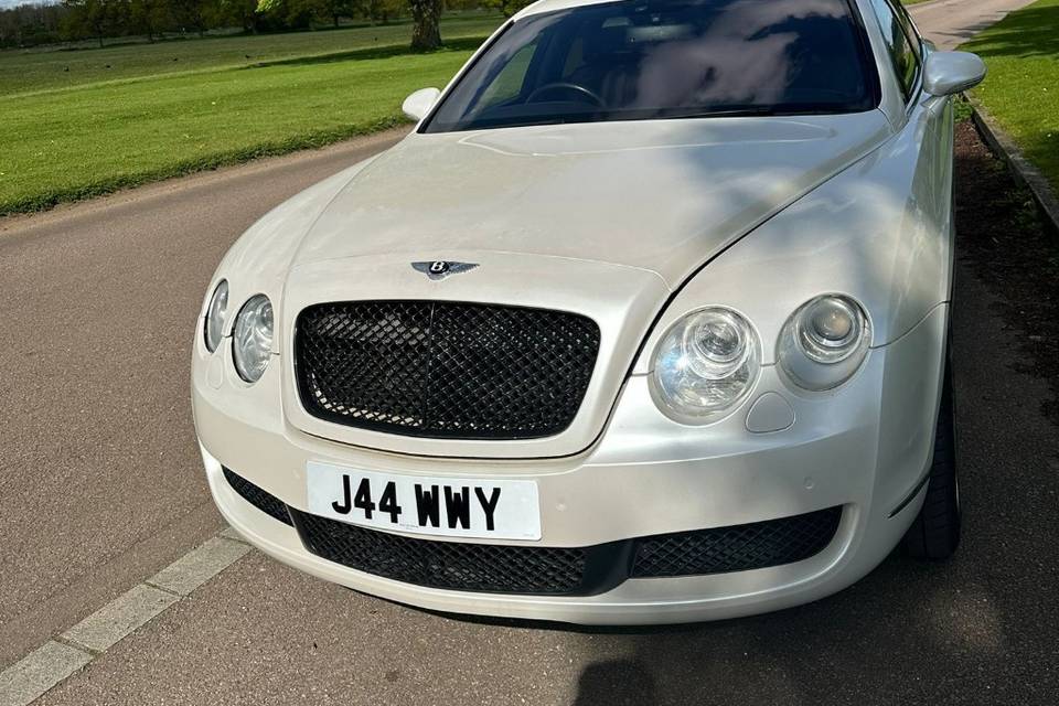 Bentley wedding car