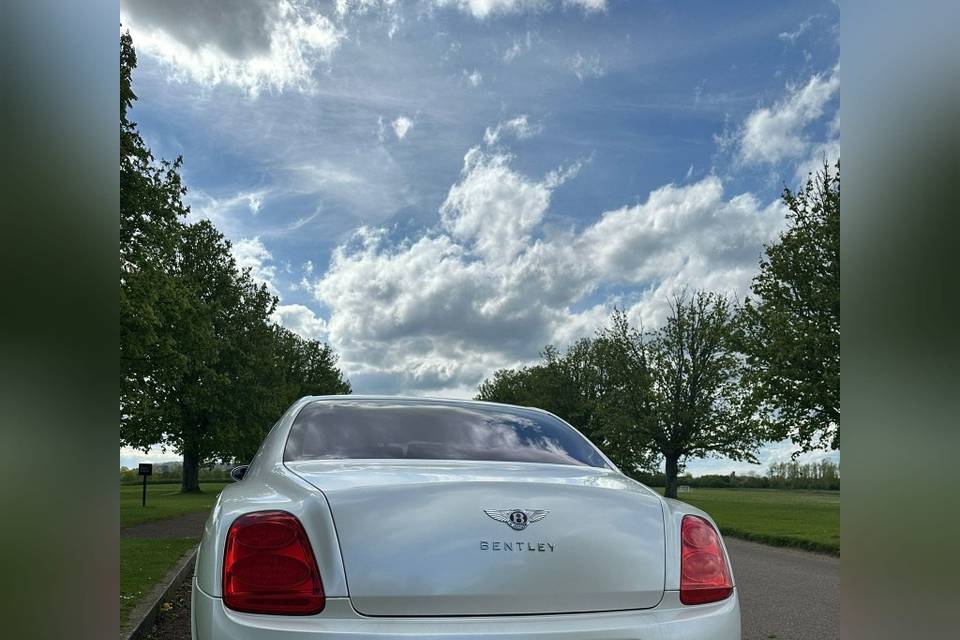 Bentley wedding car