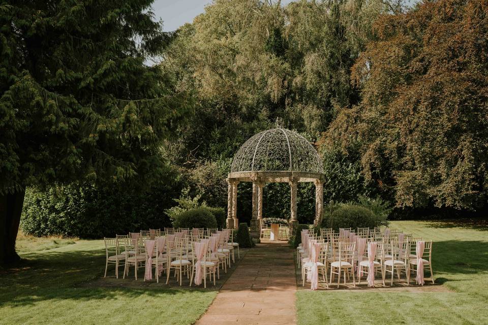Outdoor Ceremony area