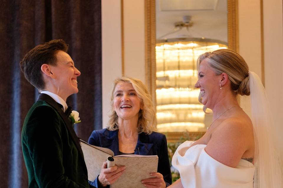 Ceremony in Glasgow