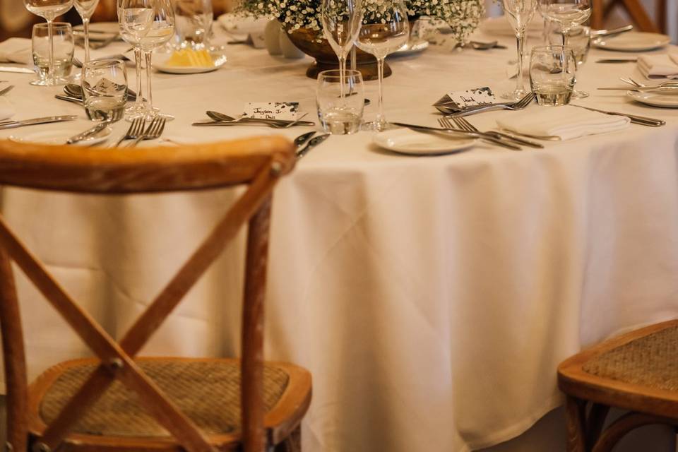 Gypsophila Centrepieces