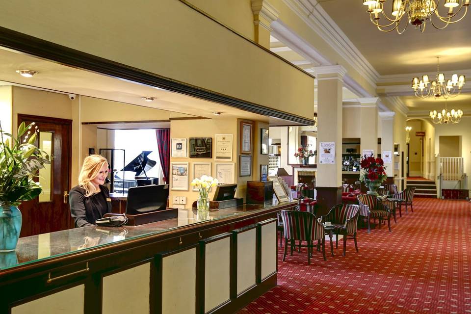 Hotel reception