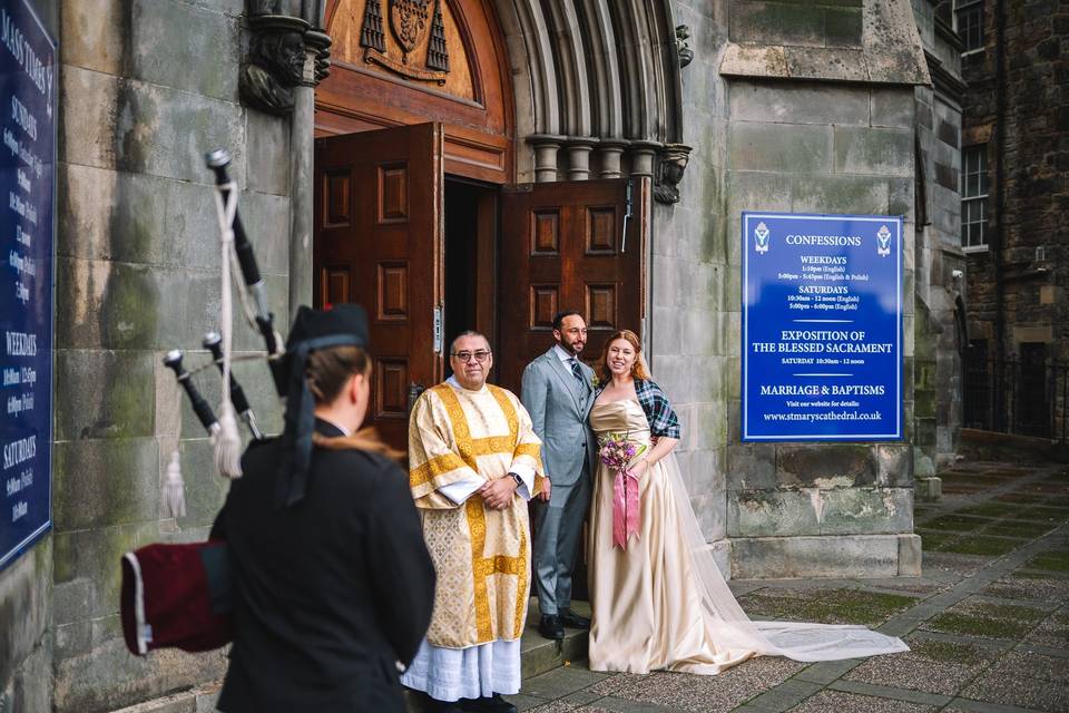 Edinburgh St Mary's Wedding