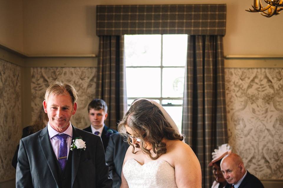 Wedding at Stair Arms Hotel