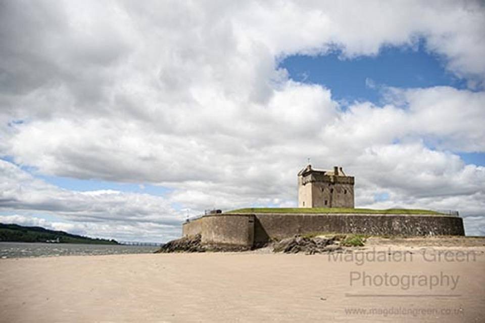 Broughty Ferry Castle and Beac