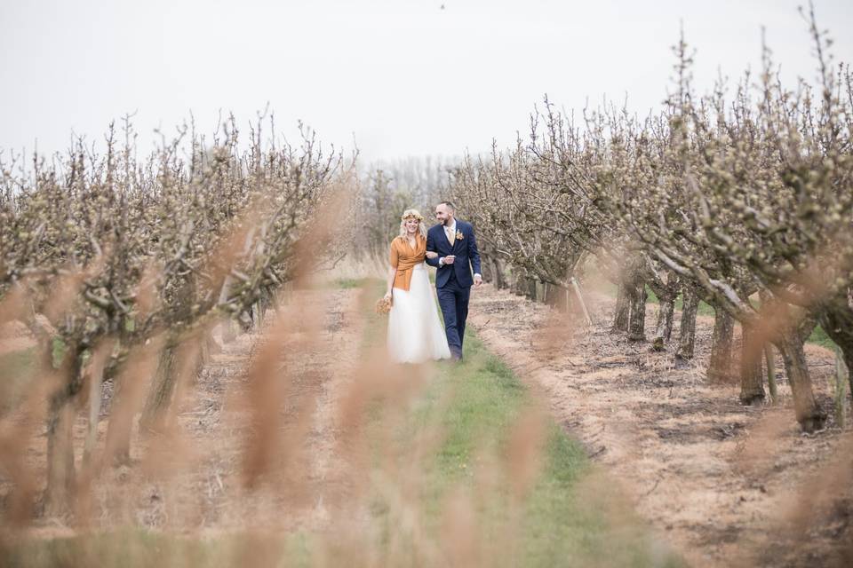 Bride and groom