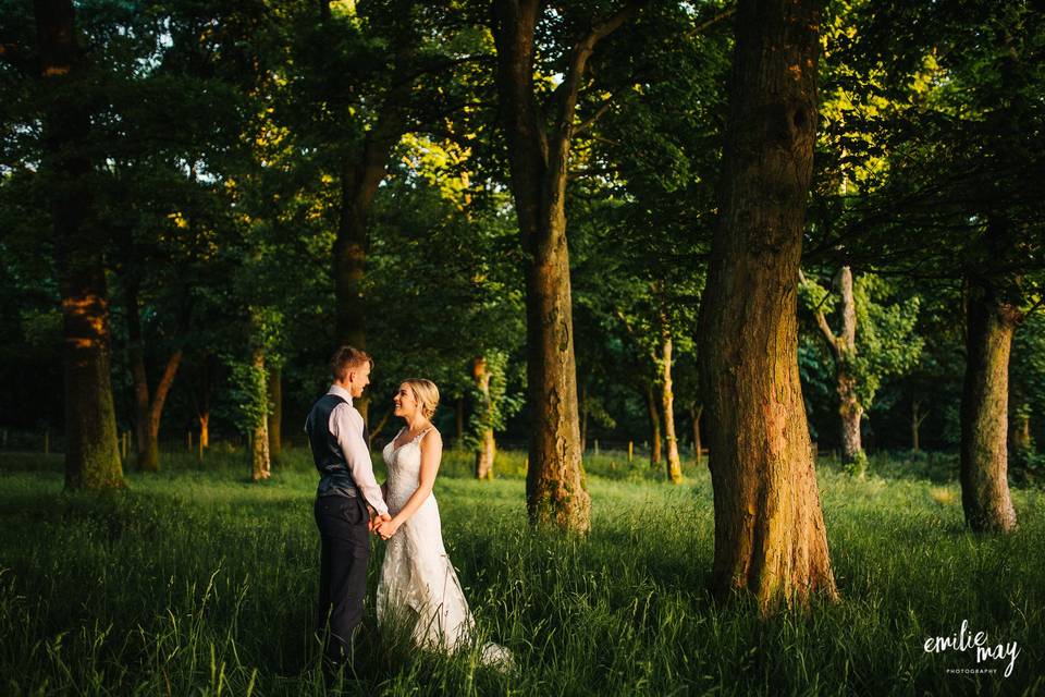 Rivington Hall Barn wedding