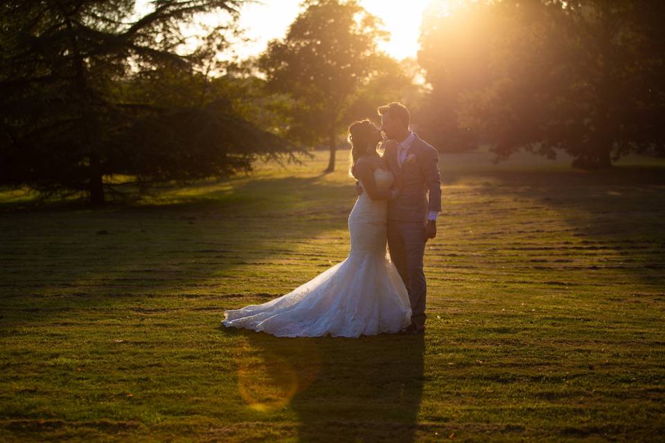 Bride and groom