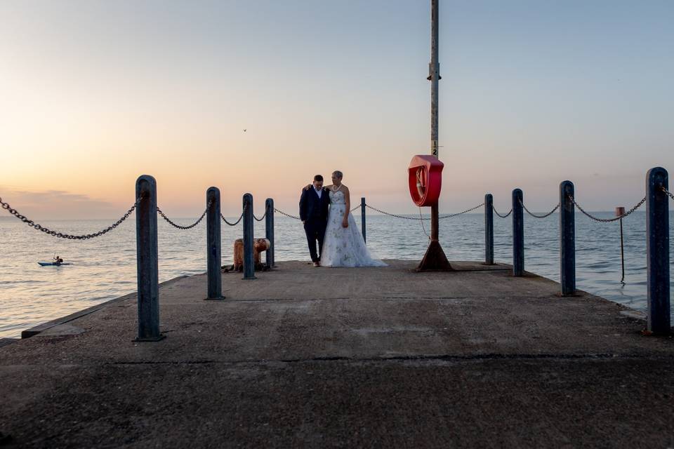 Bride and groom