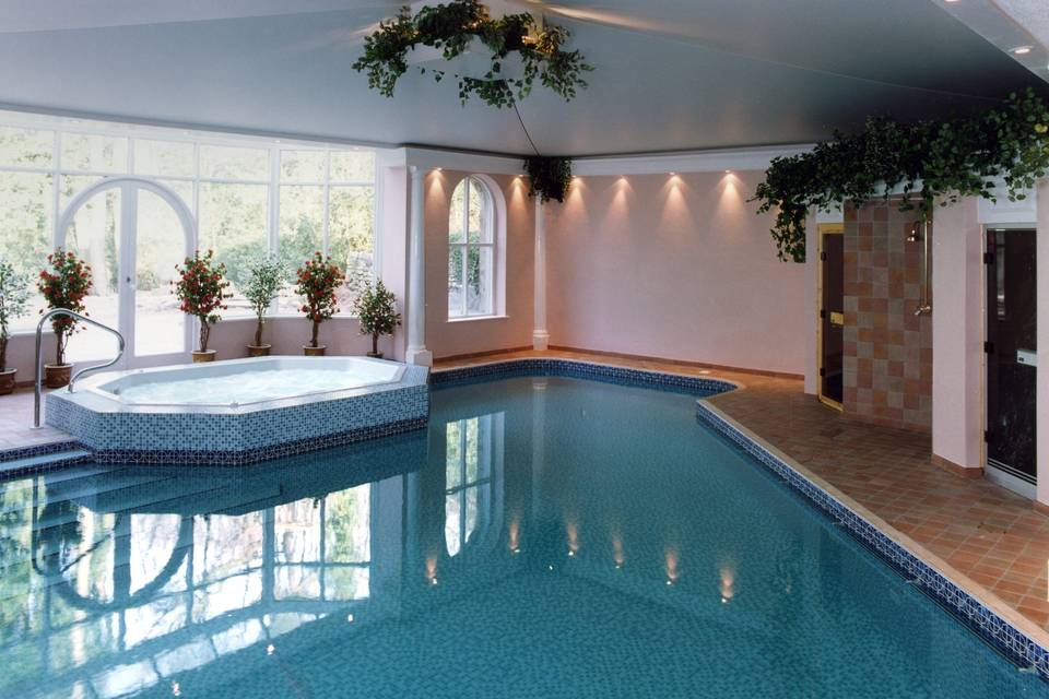 The heated pool