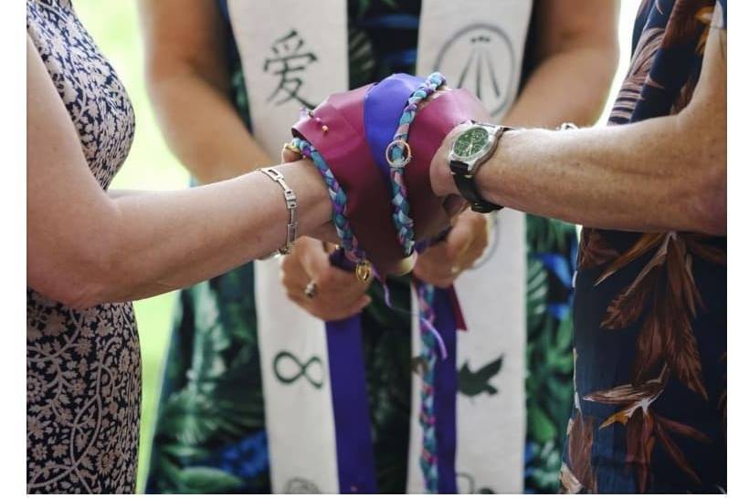 Handfasting ceremony