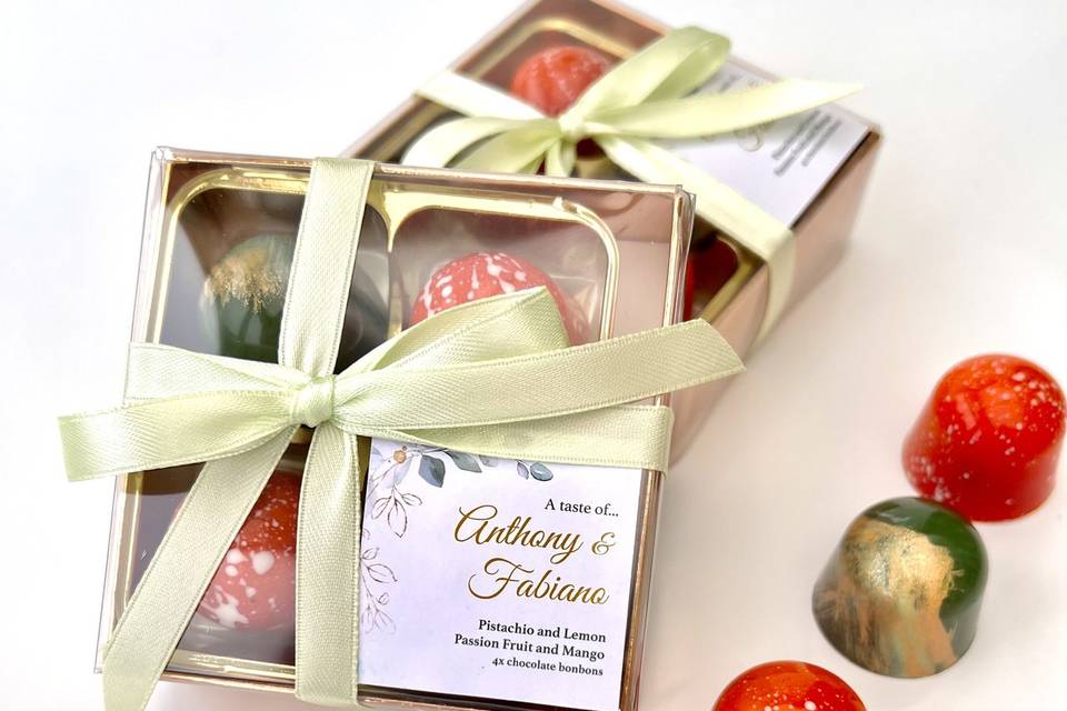 Italian wedding favours