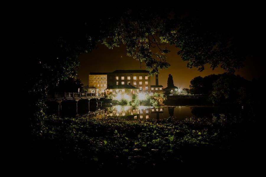 The West Mill - at night