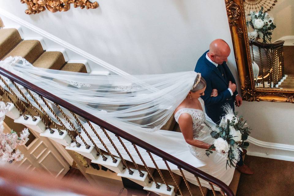 Rainhill Hall Staircase