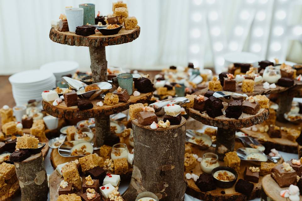 Dessert table