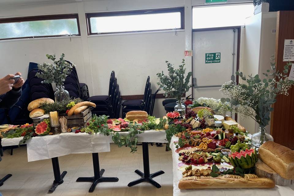 Savoury grazing table