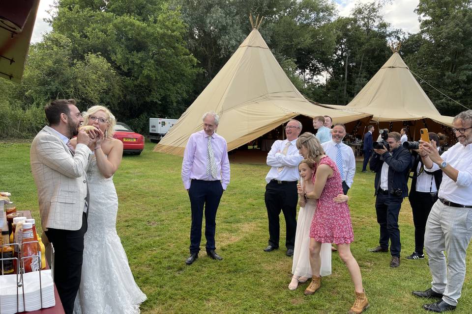 Another teepee wedding