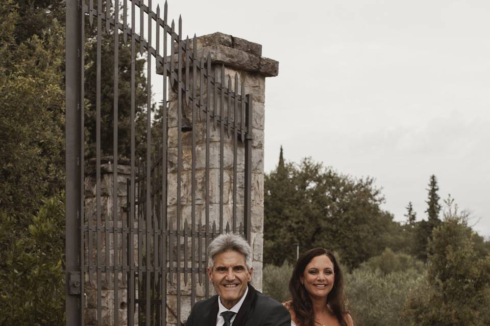 Arrival of the bride