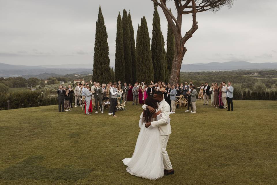 Ceremony in the garden