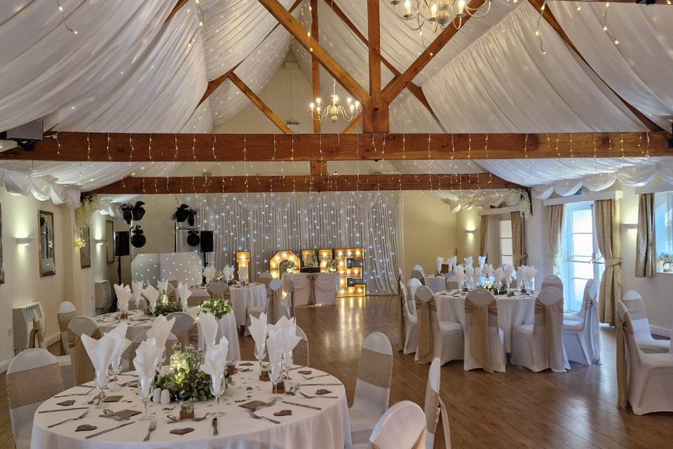 Dovedale Suite as Wedding brea