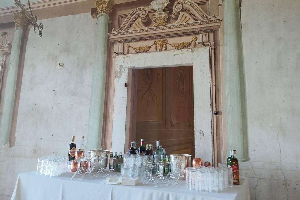 Frescoed floor