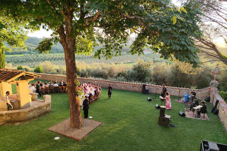 Wedding reception