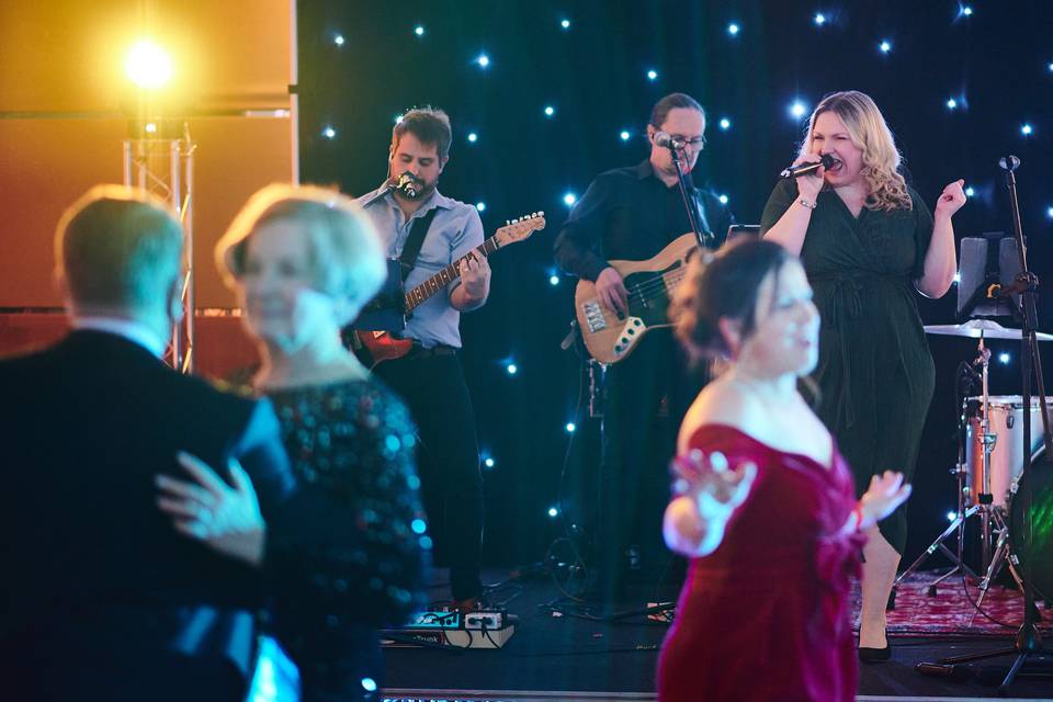 Dancing with the band