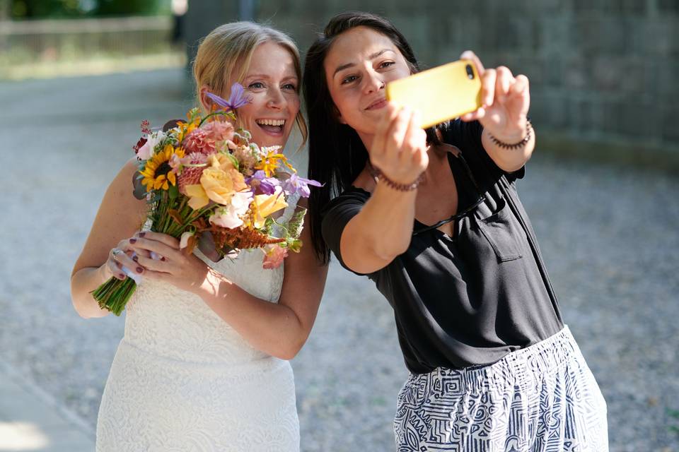 Friend with bride