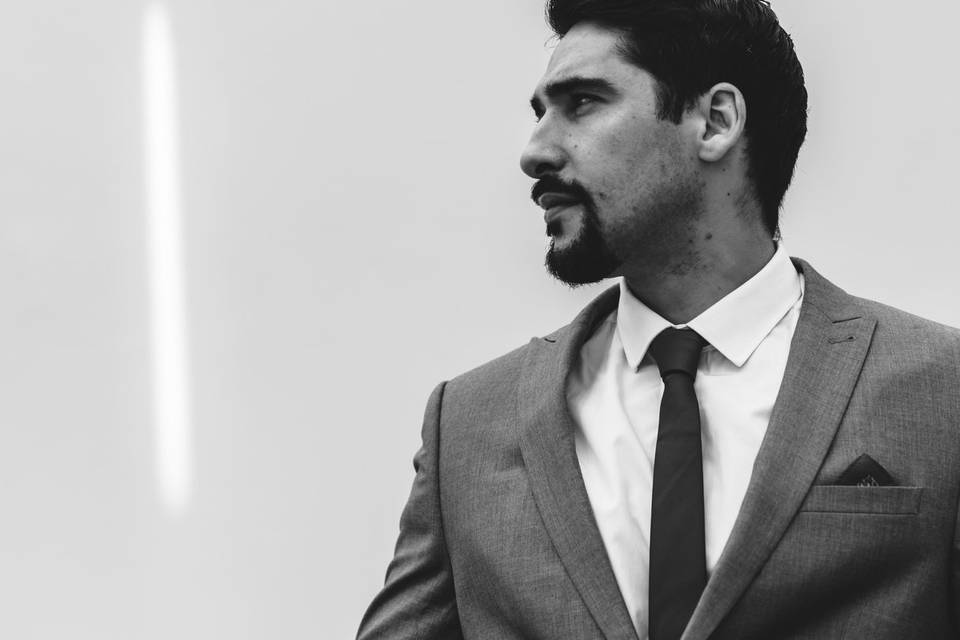 Groom photoshoot