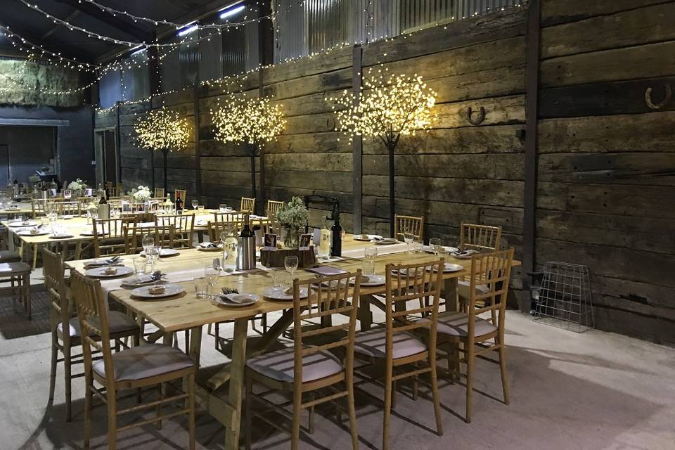 Hay Barn reception