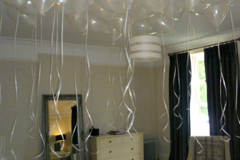 Pearly Balloon Ceiling.