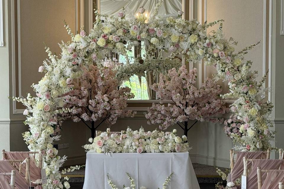 Floral arch