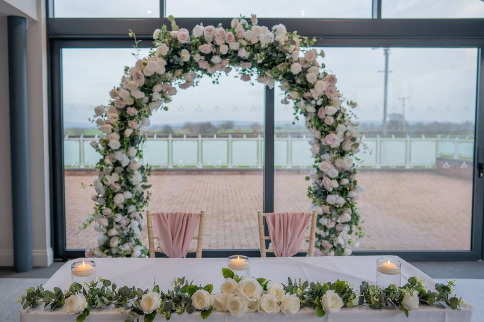 Indoor ceremony