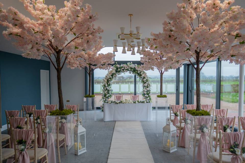 Indoor ceremony
