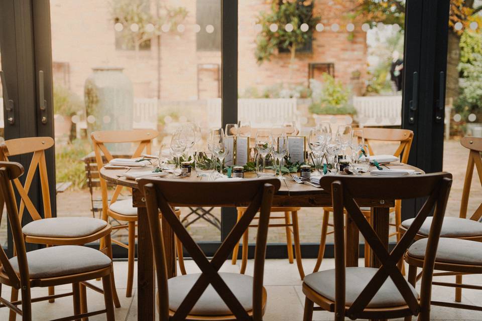 Reviewing the venue set-up