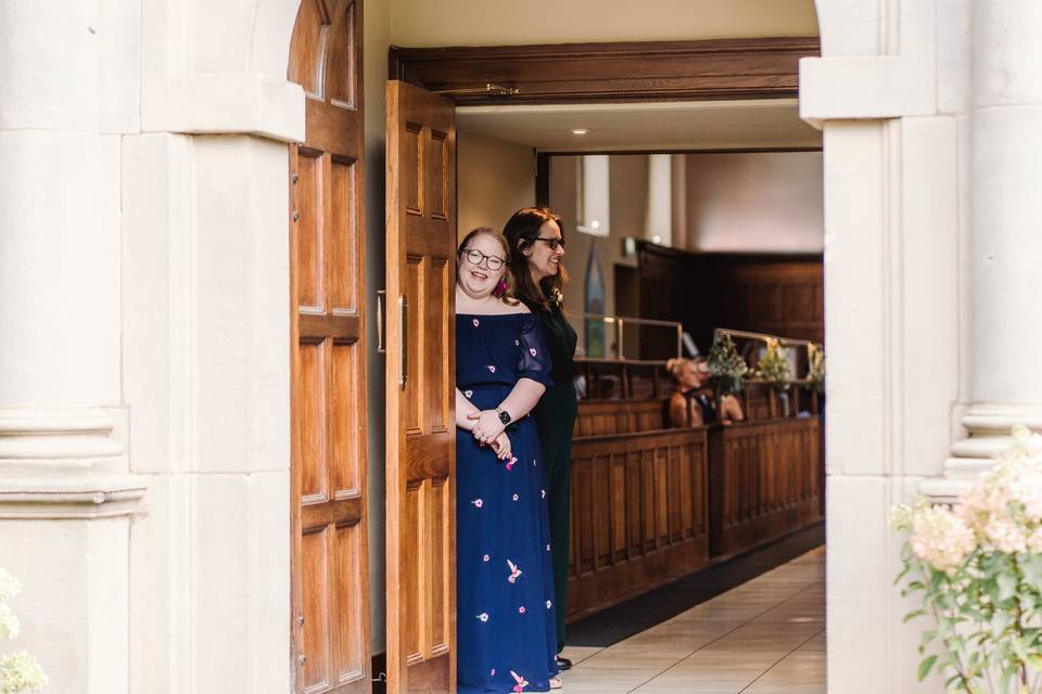 Waiting for the Wedding Party