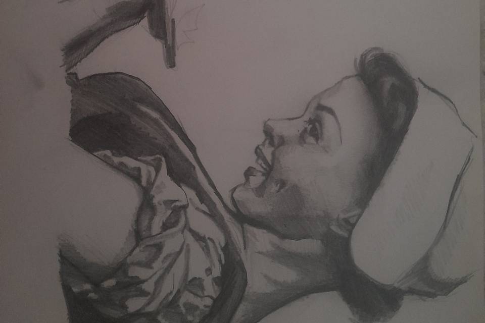 Graphite sketch
