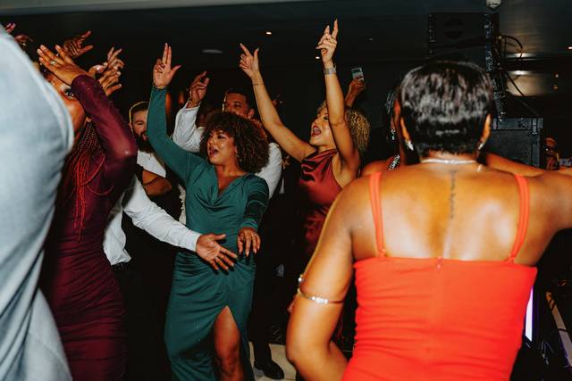 Bringing the vibe all night