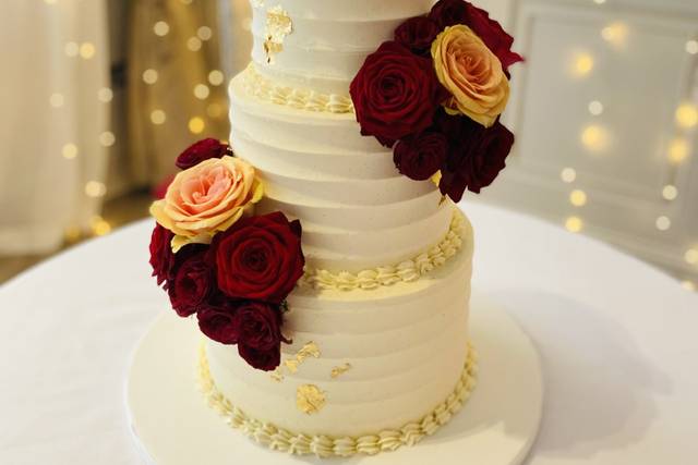 Florals/manor on the lake