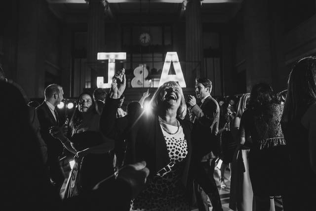 Banking Hall Wedding Reception