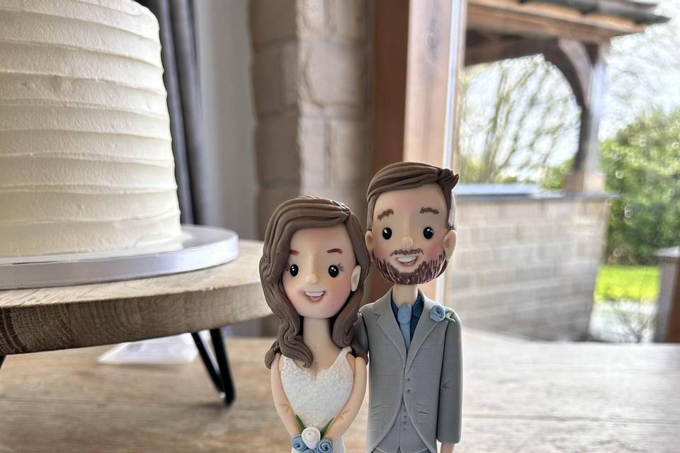 Personalised sugar couple